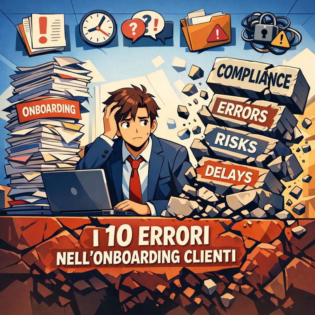 Onboarding clienti e errori di compliance nella fase KYC